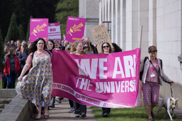 University of Nottingham UCU branch tweet media