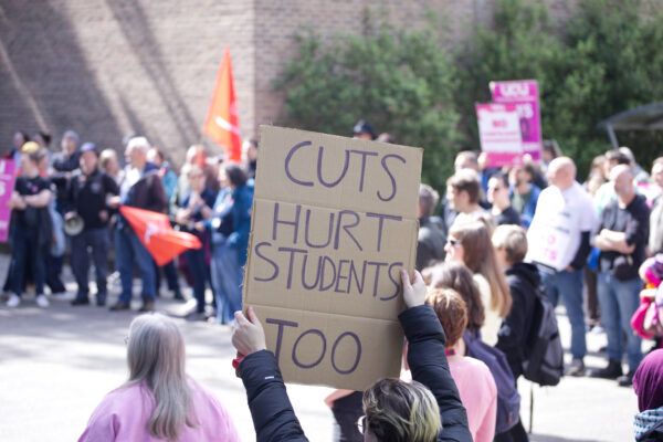 University of Nottingham UCU branch tweet media