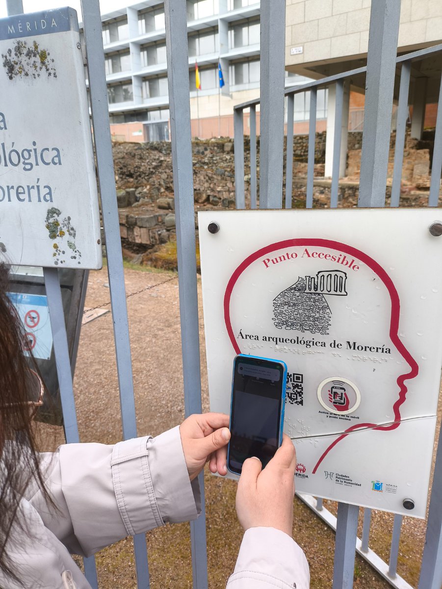 FUNDHEX's tweet photo. 🏛️El Área Arqueológica de Morería conserva la evolución completa de la ciudad: desde la época romana hasta la actualidad, pasando por etapas visigodas, islámicas, medievales cristianas, modernas y contemporáneas. 
#ProgramaDeInclusiónDelConsorcio
#Inclusión
#Patrimonio
#Mérida https://t.co/rLbR0dKfcc