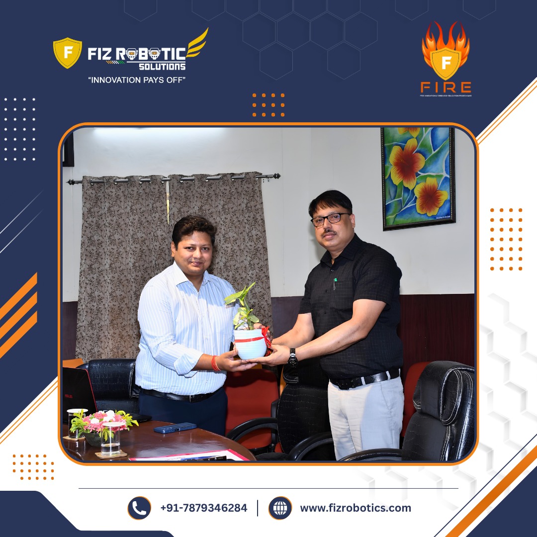 FIZ_Robotics's tweet photo. Proud to share that #FIZRoboticSolutions has been invited by Army Public School Gwalior to conduct a session on “#Entrepreneurship” for Class XII students.

Grateful for the opportunity to inspire young minds towards innovation, leadership, and entrepreneurial thinking. https://t.co/RQXZ0LOoma
