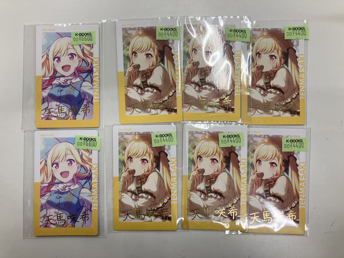 入荷情報】 プロジェクトセカイ エピカ 箔押し 天馬咲希 大量入荷して
