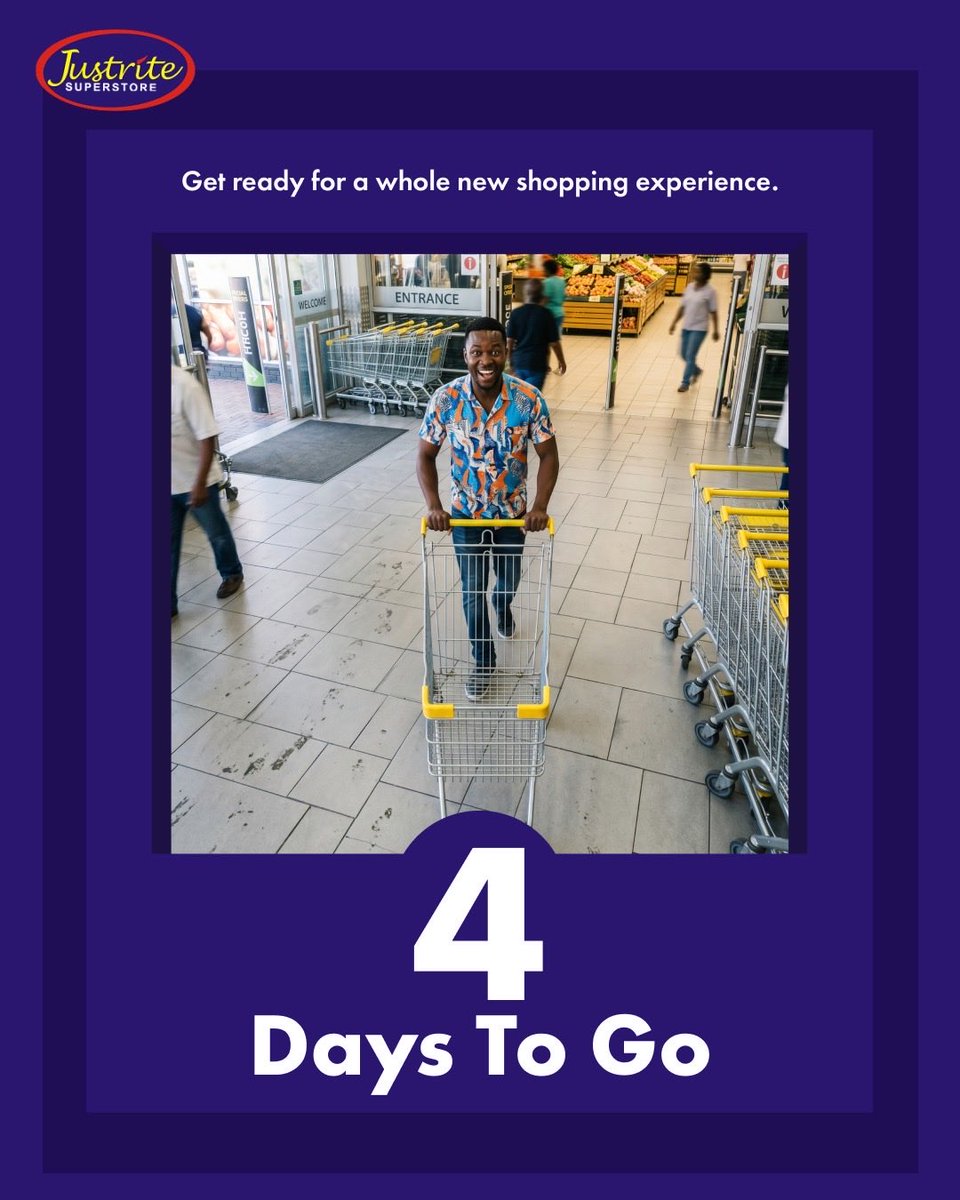 Justrite_ng's tweet photo. 14th May 2026
Mark the date ๐๏ธ
We would be launching another amazing outlet to our customers in ________
Guess the location ๐ค
Hint is in the next slide
#justrite
#justritesuperstores
#newbranchopening https://t.co/A0LzAbPCmT