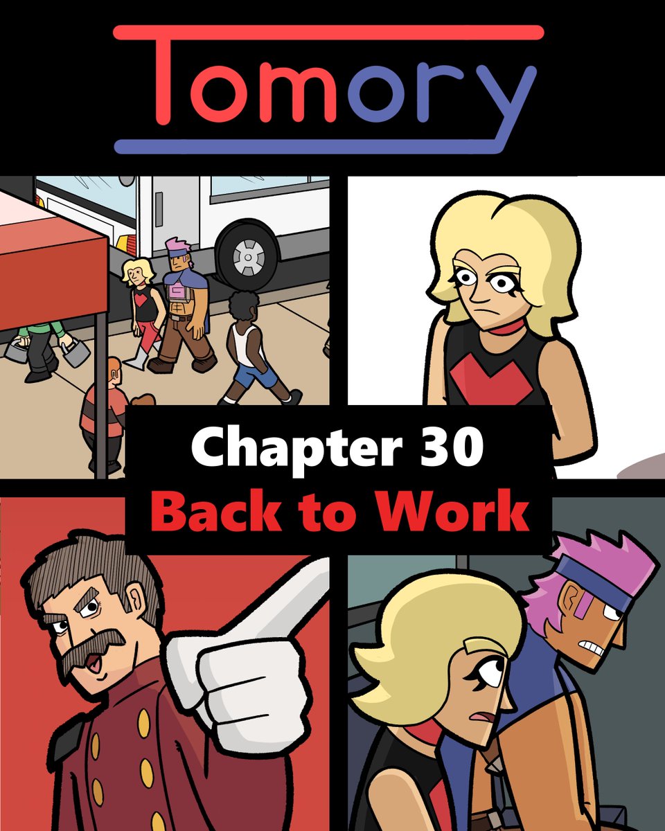 DoodleDreem's tweet photo. After a 19-month hiatus, #Tomory is back!
Chapter 30 - Back to Work is finally here! Read it now, along with the rest of the series, on #WebtoonCanvas! ❤️💙
🔗https://t.co/m8YrP2u5wI
And check below for an update on the series' future 🧵 https://t.co/mKb1EBXX2r