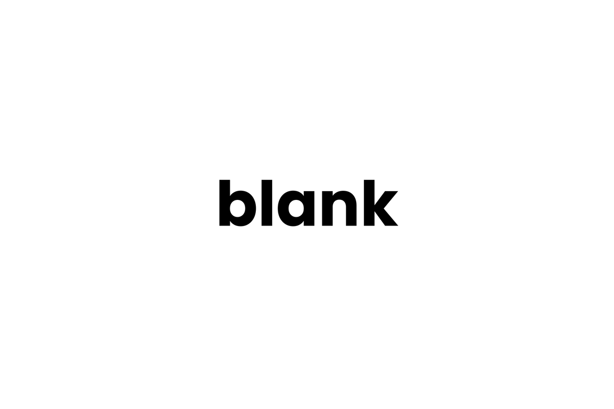 This week, go all in on Blank