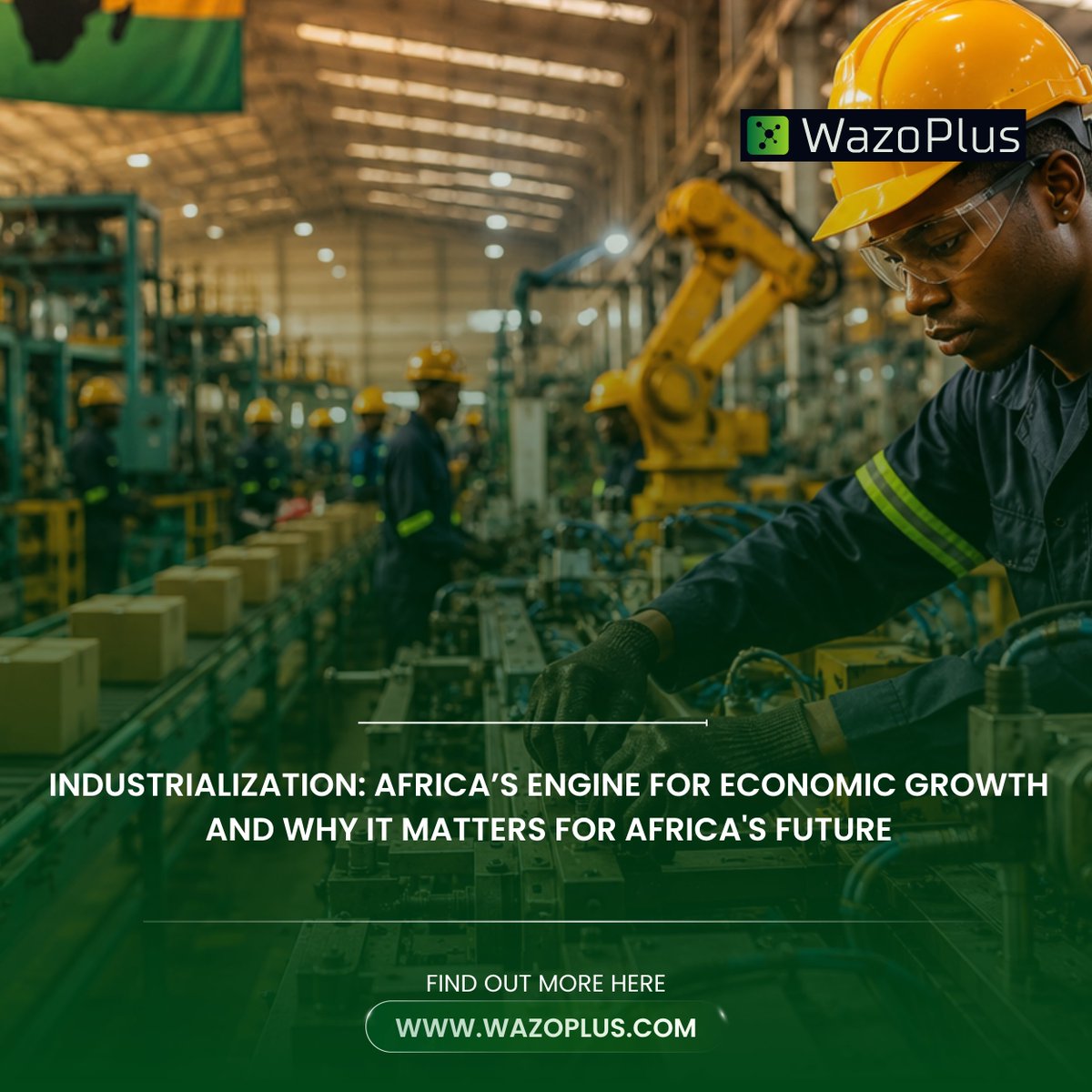 WazoPlus's tweet photo. Africa's dependence on raw material exports is costing the continent billions. Industrialization may be the answer—and some countries are already proving it works.

Read More:
English:https://t.co/hQY1IvYGmv
Kinyarwanda: https://t.co/4xUEA1NamX
#BusinessNews #AfricaManufacturing https://t.co/LSRaB4T1hT