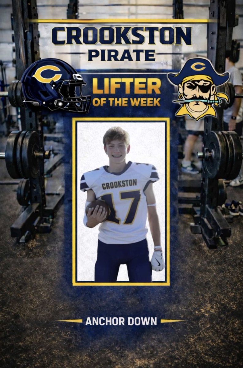 Crookston Pirate Football tweet media