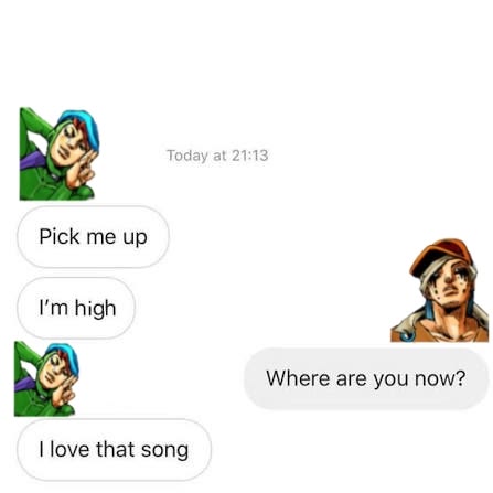 Cursed JoJo tweet media