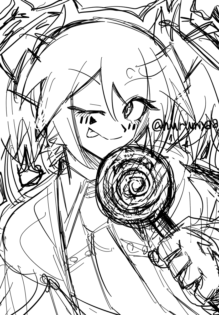 hurumiyaa's tweet photo. 🍭#イラスト #電歌シャー https://t.co/uYmF7etM3U
