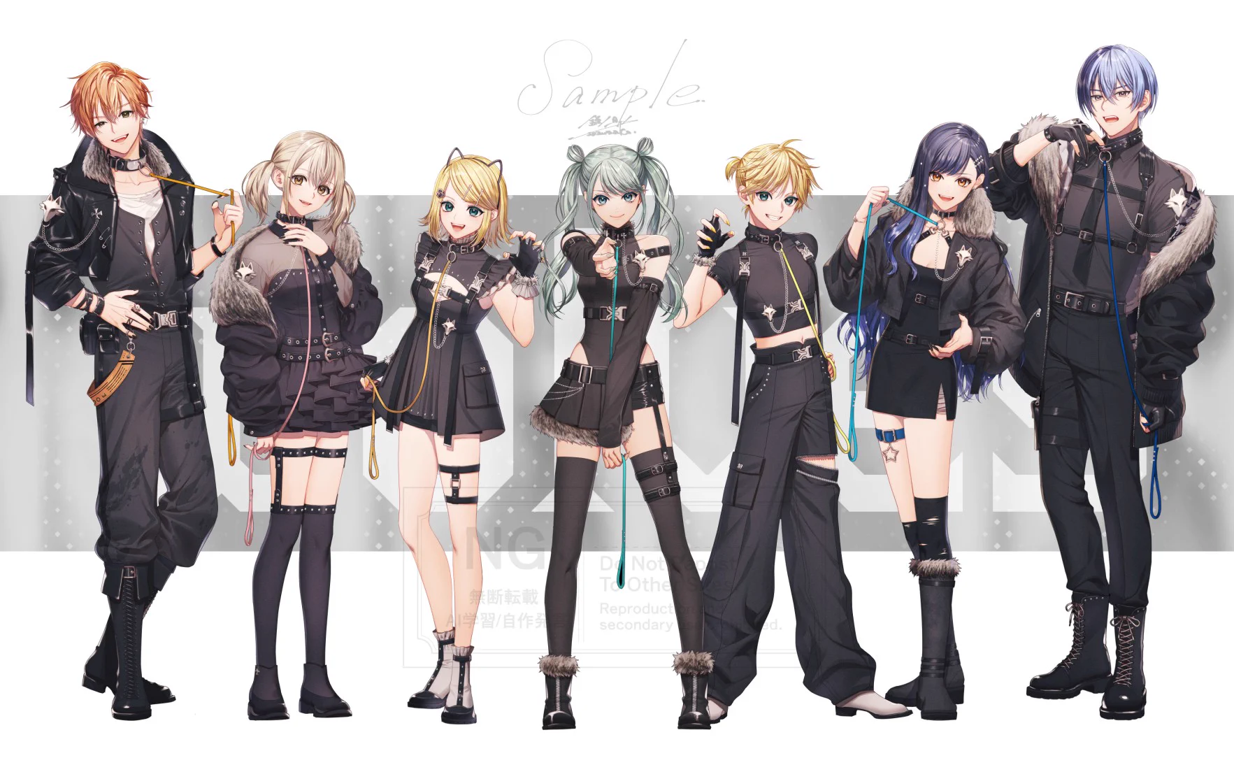鉛筆画 人物 ストライプの服 HICRhfcaAAAq74_?format=webp&