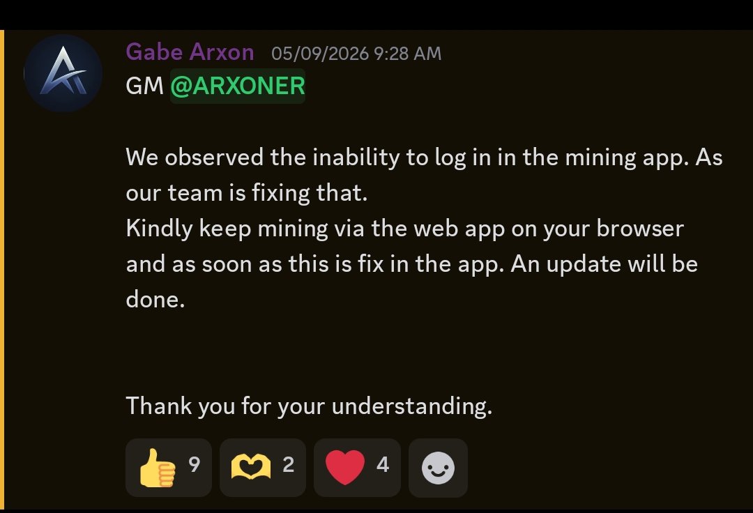 Arxon tweet media