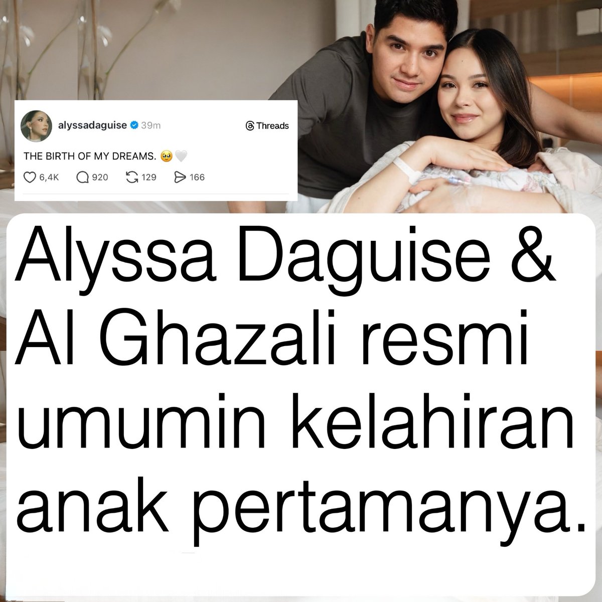 RacoonEntID's tweet photo. Welcome to the world Soleil Zephora Ghazali @alyssadaguise @alghazali7 🥺👶🏻💖💖 https://t.co/zEckUX6p9Z