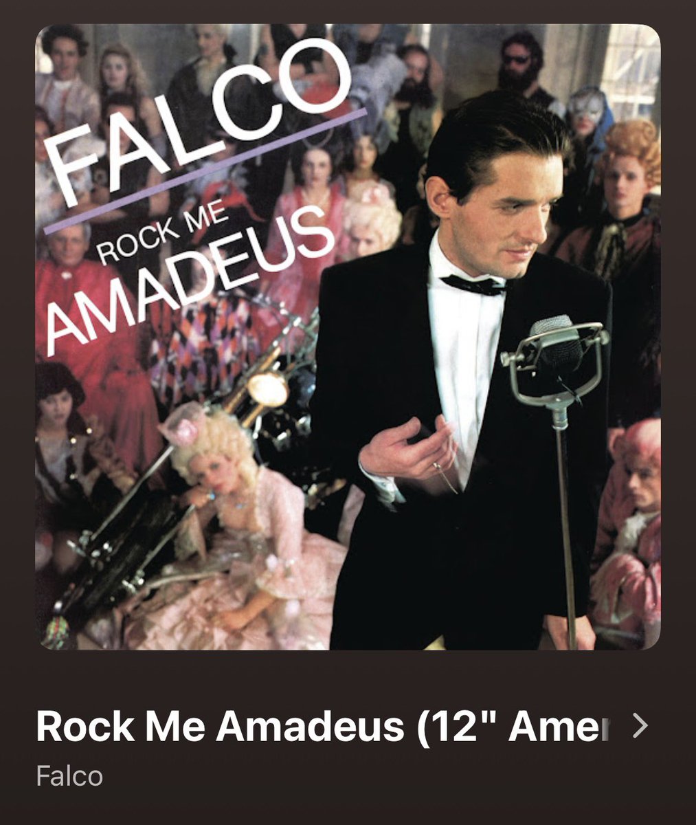 Mrmirkop01's tweet photo. これですよこれ👊🔥🎶Falcoの「Rock Me Amadeus 」といえば!※「Rock Me Amadeus - 12" American Edit」。良ければ、大好きな曲なので聴いてみてくださいませ😆👊🎶💫💫めっちゃテンション上がります⤴︎⤴︎
#RockMeAmadeus12AmericanEdit #Falco #RockMeAmadeus #洋楽 #井上拓真 https://t.co/eZ7iAOemui