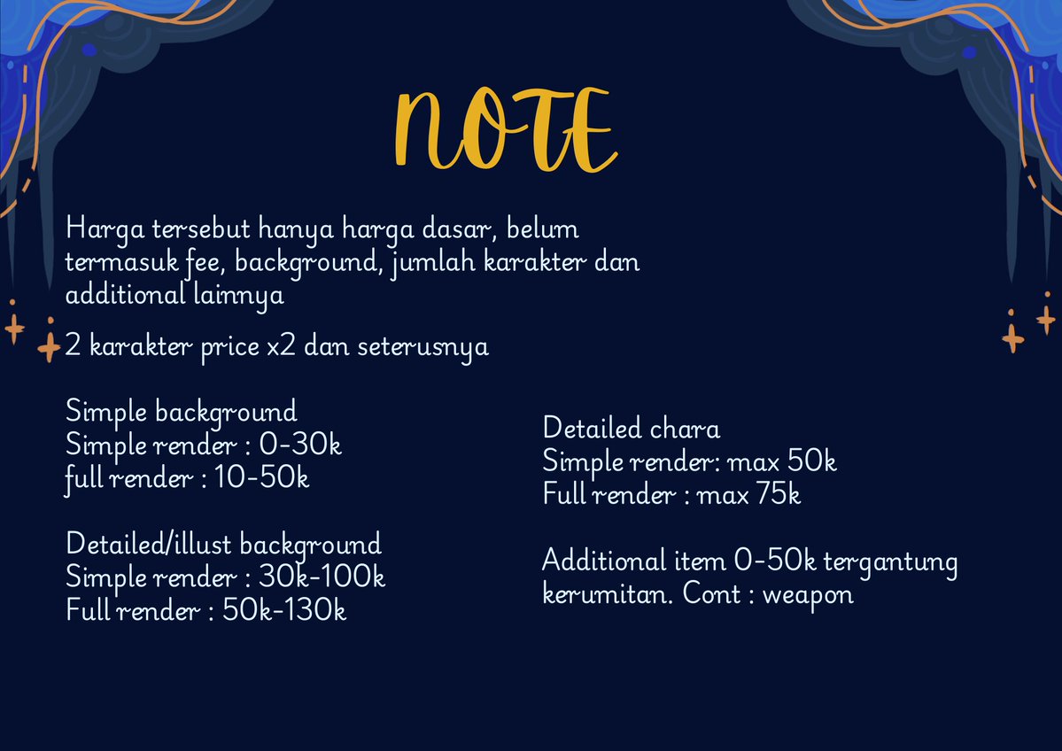 Raell101's tweet photo. [ Like and rt are appreciated ] ❤️
Halo guys aku open cms 0/4 untuk bulan ini dan local 🇮🇩 only :D
Untuk sample lainnya bisa kalian cek profilku, juga @Ruell01
Kindly dm me if you interested :D
#opencommission #commissionopen #zonauangㅤ https://t.co/k2cfwTsUUj