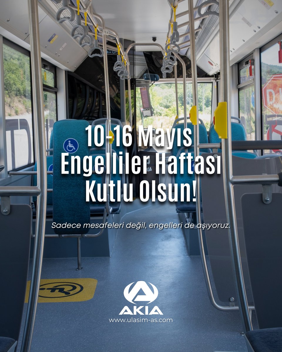 ulasimas_tr's tweet photo. 🔹 Sadece mesafeleri değil, engelleri de aşıyoruz.
10-16 Mayıs Engelliler Haftası Kutlu Olsun! 🤝
***
🔹 We overcome not only distances, but also barriers.
Happy Persons with Disabilities Week, May 10-16! 🌐 https://t.co/pnz02ZzRI4