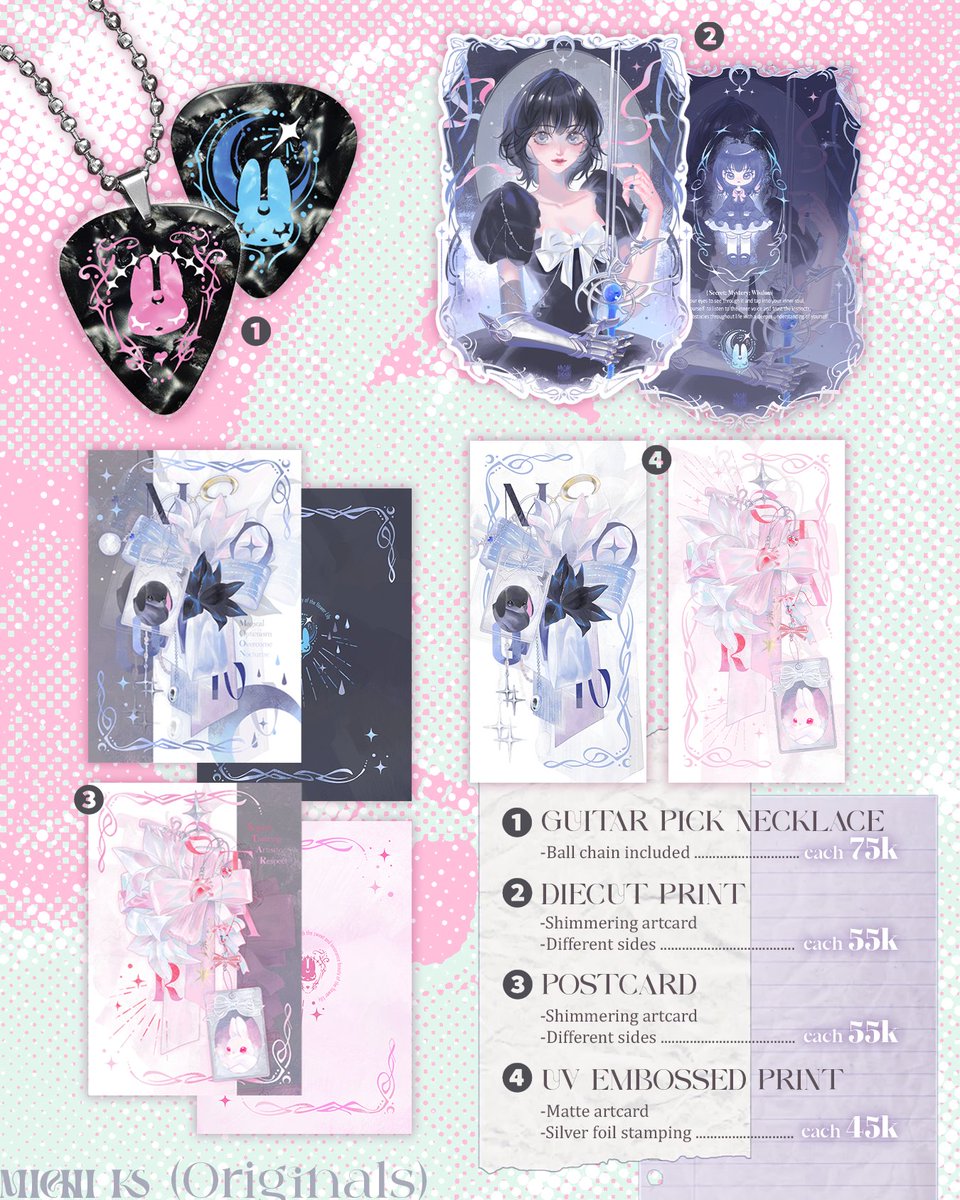 _michiks_'s tweet photo. 【 🔄 &amp; 🩷 are appreciated! 】
First time boothing at #Comifuro22 with @mugen0017 Trade offer is available ! ^^

‼️Only SUNDAY
🎀 Open PO until 13 May
🌸 PO link below, strongly advised to place order as I will bring lesser stock to event

[2/2] https://t.co/E6qnlRU9ai