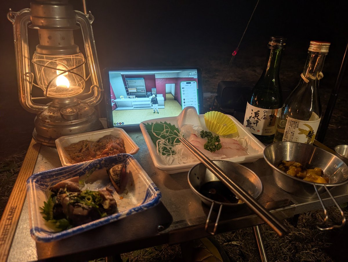 kono_itijou's tweet photo. ようやく行けるモチベーションと体調になったので、キャンプへ！！
贅沢に過ごしていました！ https://t.co/tFXyY2gkjp