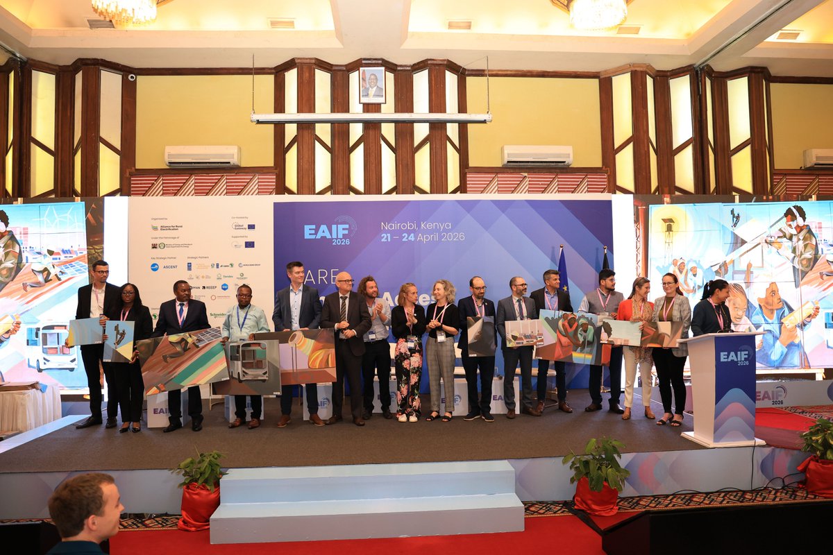 UEF_com's tweet photo. Is #SDG7 still achievable? 
That was the big question at #EAIF2026.
The shift is clear: it’s not just about access but how people use energy to improve their lives. Progress is slow, but with creative financing&amp;stronger partnerships the foundations are right
Swipe for the recap👇 https://t.co/iD6nJJ9J1d