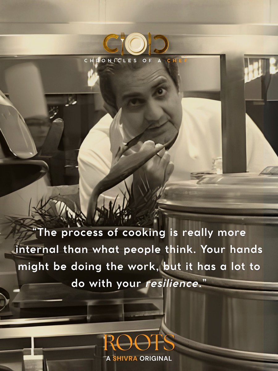 ChefChronicles's tweet photo. Monal did not start with certainty. 

He started with a decision. Forty years later, that decision defines everything. 

Watch ROOTS here: https://t.co/pJP4mTHNrT

#ChroniclesOfAChef #CulinaryJourney #DocumentaryFilm https://t.co/AGXtbPR9IZ