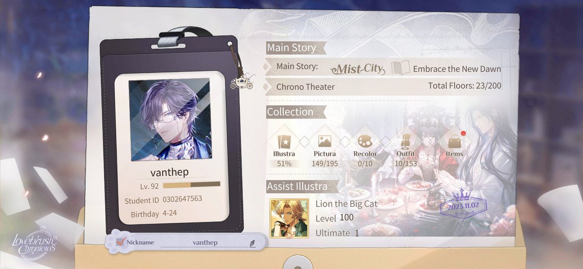 Vanthep's tweet photo. Destiny guides and closes upon you. #LovebrushChronicles https://t.co/KR6RiIVdBK