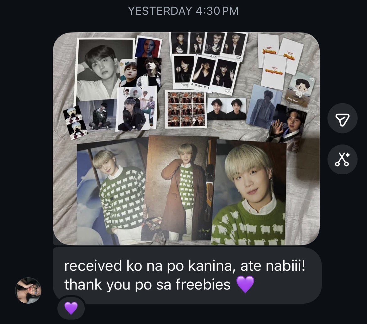 _nabiicart's tweet photo. thank you po💜💜

#nbcrt_proofs https://t.co/AQY2ruD9xl