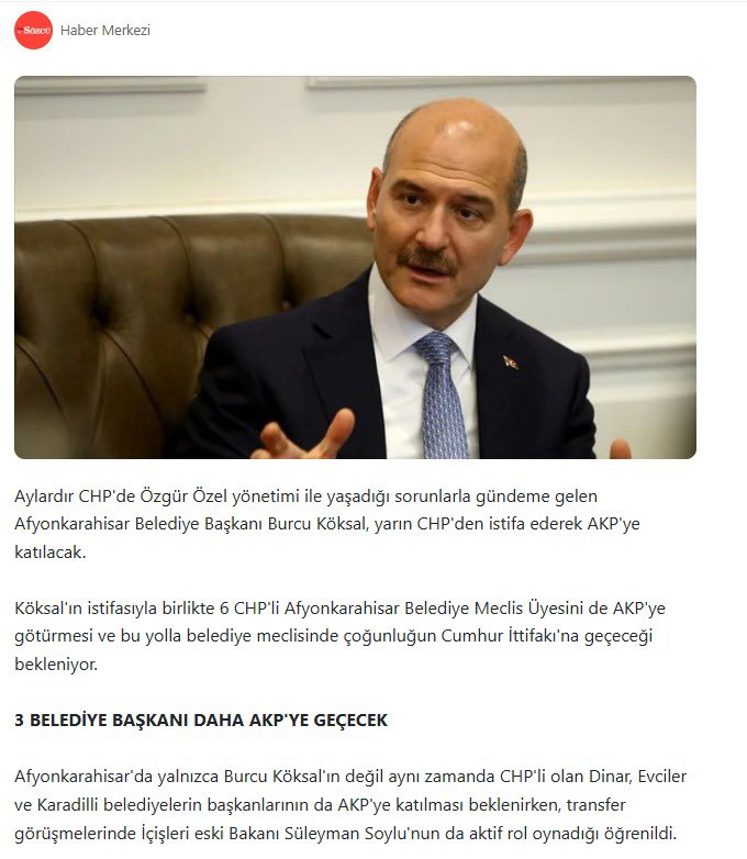 Süleyman Soylu tweet media