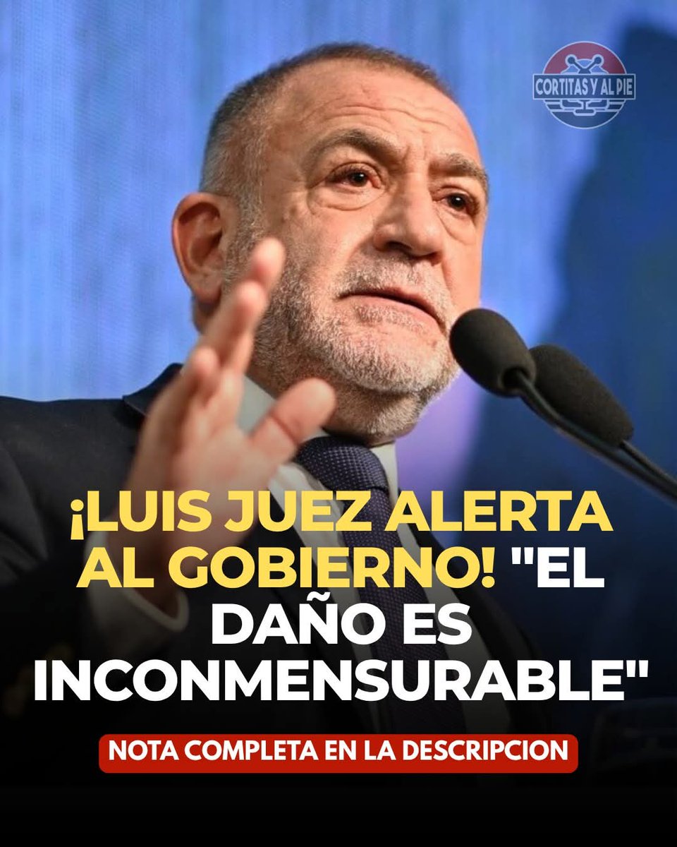 ESTE ES LUIS JUEZ HASTA HACE 2 DIAS RE LIBERTARIO.... ES COMO LA BULLRICH CORREN CUANDO SE HUNDE TODO Y SE ACOMODAN ENSEGUIDA CON OTRO PARTIDO