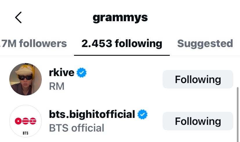 Even grammys agree 😭😭🤣