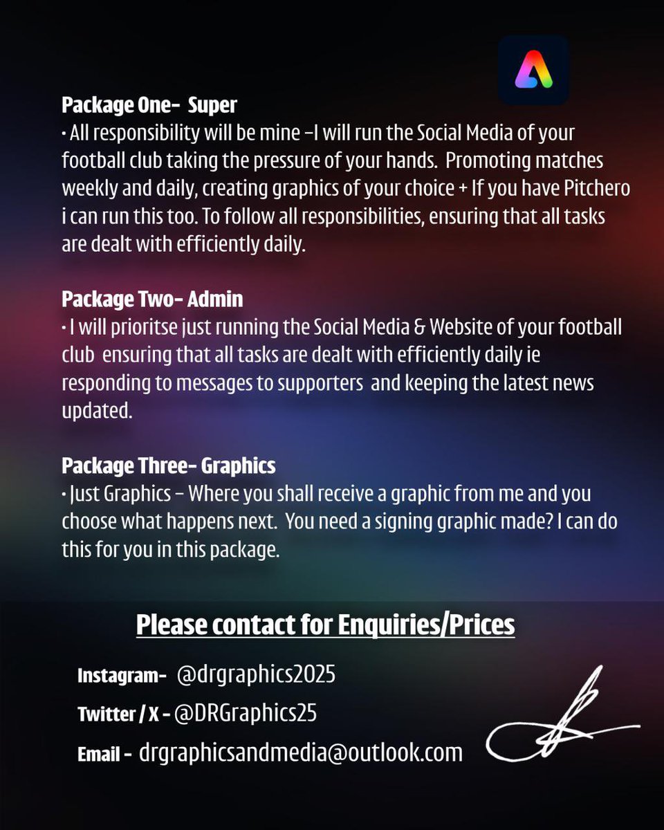 DRGraphics25's tweet photo. Footballing Graphics Available Now!!

Are you a Football Club looking to boost their social media profile?⚽️ 

Would you like graphics made for the new season?🎨

Please contact us if you are interested👏 

Shares / Retweets appreciated 

@SCEFLeague @KCFL1516 
#NonLeague https://t.co/PxyneBRhHY