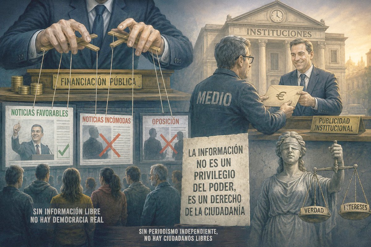 AsiEjea's tweet photo. 🔴UN CONCEJAL SIN ACTA
✅El pasado 3 de mayo fue el día mundial de la libertad de prensa y, por ello, conviene una sucinta reflexión aplicada a Ejea y Comarca.
👇👇👇Lee el artículo completo
https://t.co/7QYtNPCfdX https://t.co/M8cZl7a8S0
