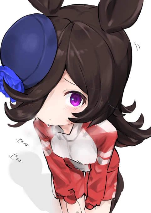 練習後のライス #ウマ娘 #イラスト #ライスシャワー