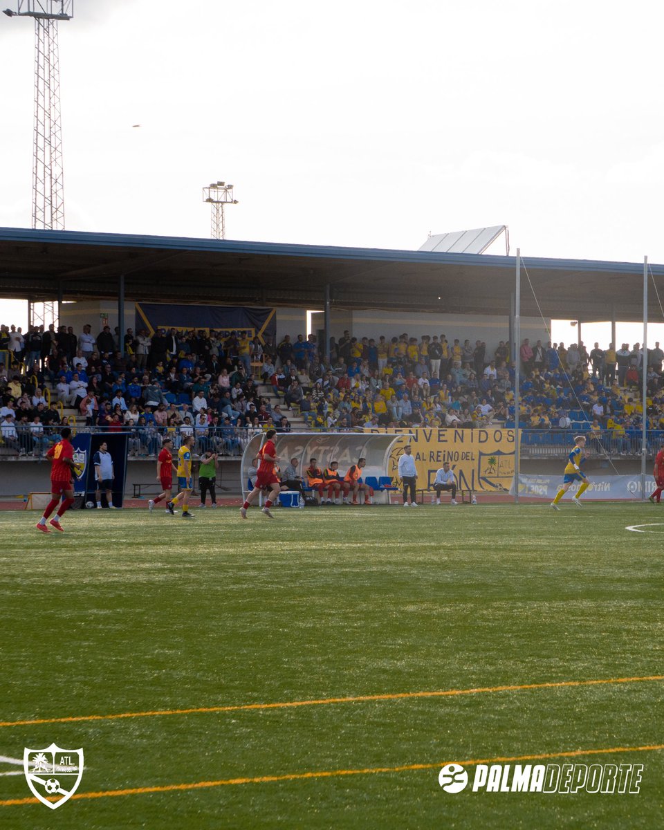 AtcoPalmadelRio's tweet photo. 🙏 𝐆𝐑𝐀𝐂𝐈𝐀𝐒, 𝐀𝐅𝐈𝐂𝐈𝐎́𝐍 💛

🏟️ Casi 1.000 aficionados disfrutaron con nosotros de la ida de semifinales del playoff a #TerceraFederación

🧐 Desde ya no tenemos otra palaba en nuestra cabeza, 𝐑𝐄𝐌𝐎𝐍𝐓𝐀𝐃𝐀

#AmarilloYAzul 💛💙 https://t.co/l3YWY6nsk9