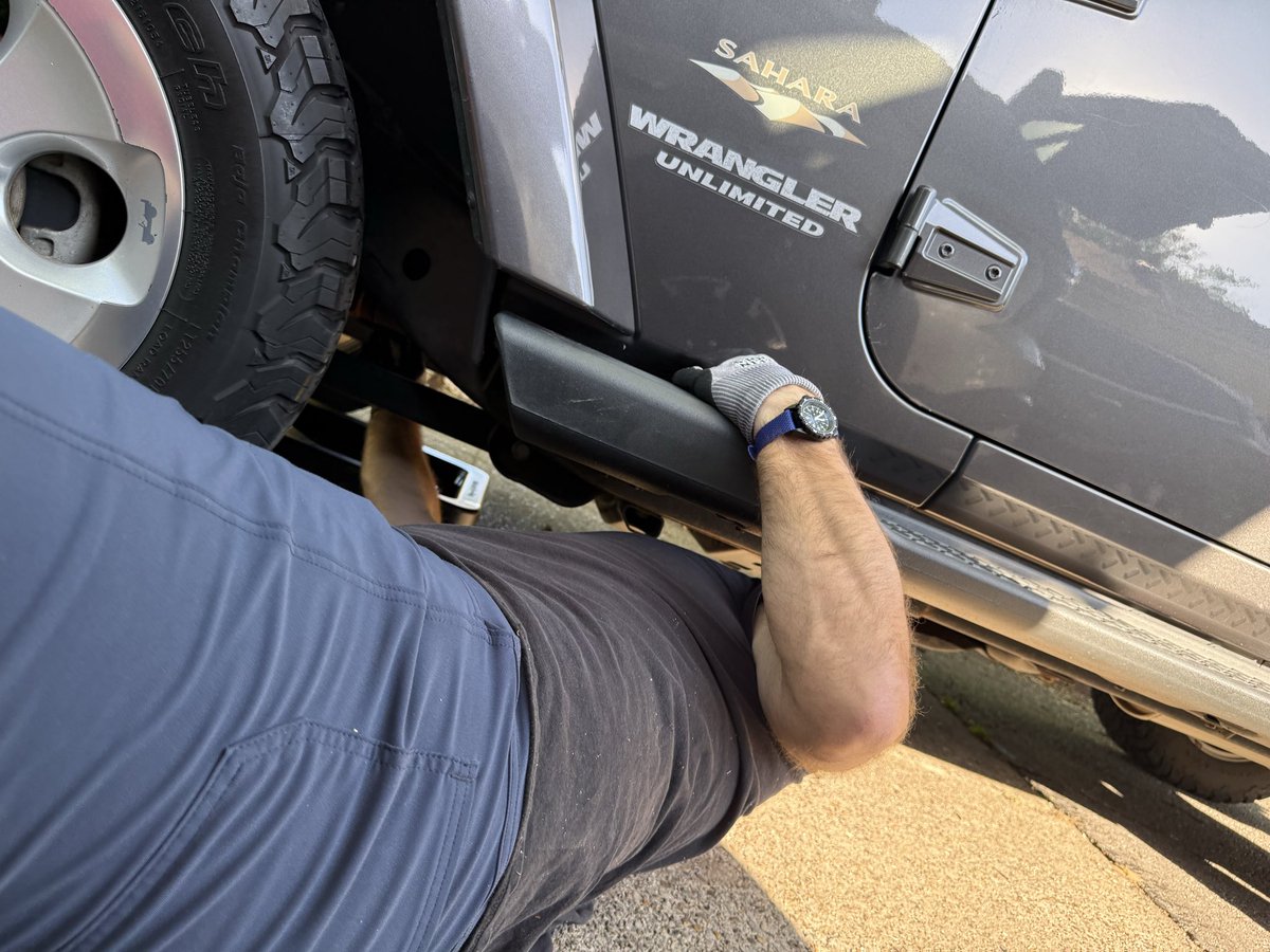 AdamRobinsonMBA's tweet photo. Some of you will laugh 😂. Some of you might be impressed.

I learned a new skill this weekend - changing the oil in my Jeep!

It was very easy to do, and I wish I would have learned to do this sooner.

What held me back?

Thinking I could not do it because I might break something.

It is true that I am not mechanically inclined or good at fixing stuff, but is that because I don’t have the ability or I just never really tried to be?

I felt great after changing the oil in my Jeep and actually gave me the confidence and interest to explore doing other small maintenance tasks on it.

I could end this by sharing how this lesson relates to business and life, but I will leave that up to the other 283,791+ posts that will do that this morning!

It’s going to be a great Monday - get after it.