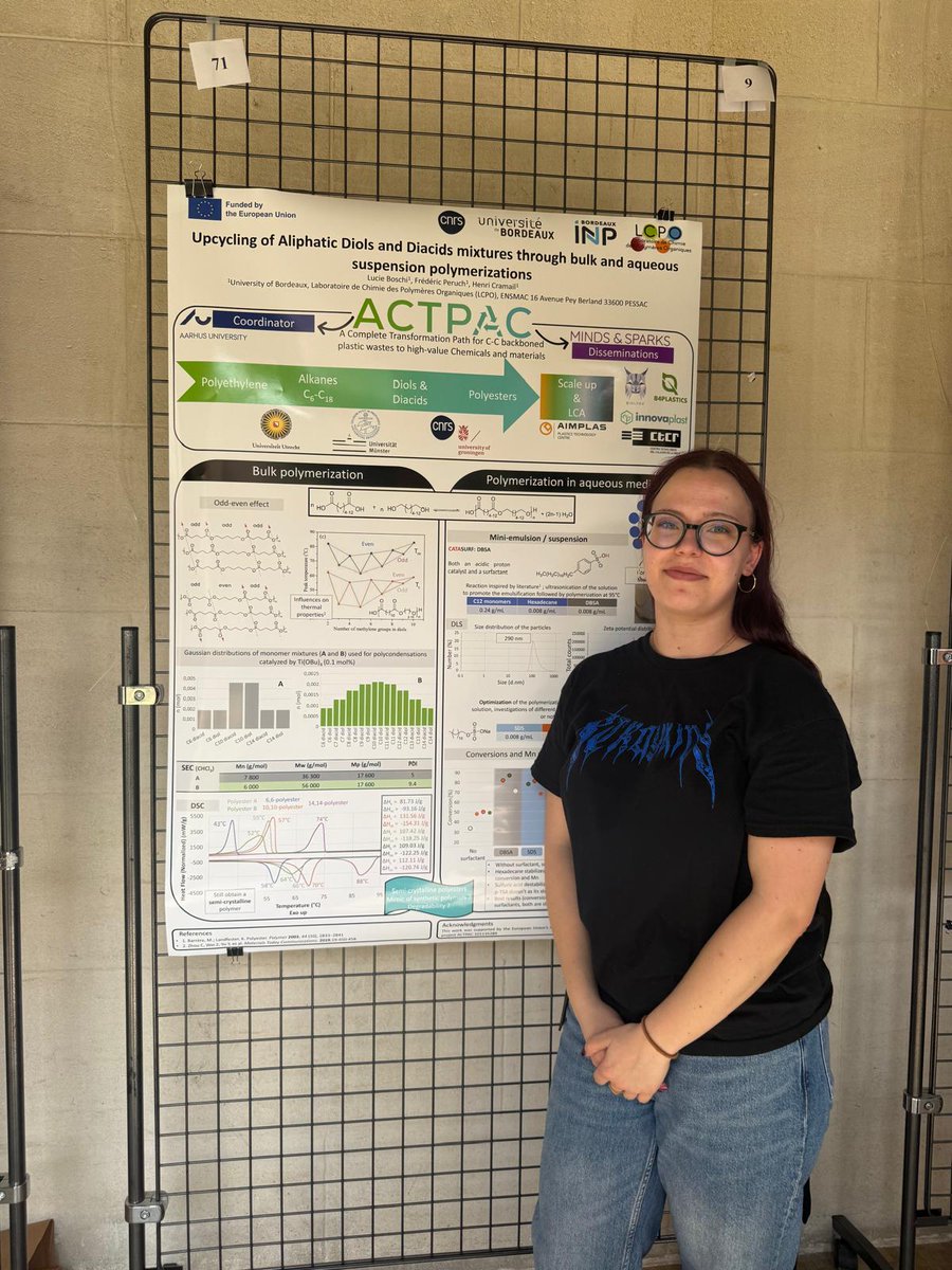 ACTPAC_EU's tweet photo. Proud to see a poster presented as part of a PhD project, contributing to the promotion of ACTPAC 📄♻️

A great opportunity for exchange, discussion, and new connections 💡🤝

#ACTPAC #Research #CircularEconomy https://t.co/lFK3VBaWvS