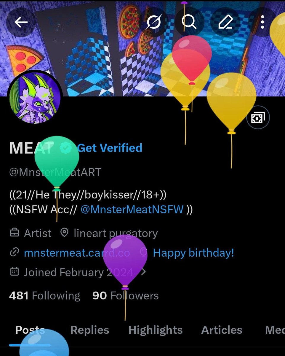 MnsterMeatART's tweet photo. The balloons, they come for me https://t.co/oLed5Ye5qW
