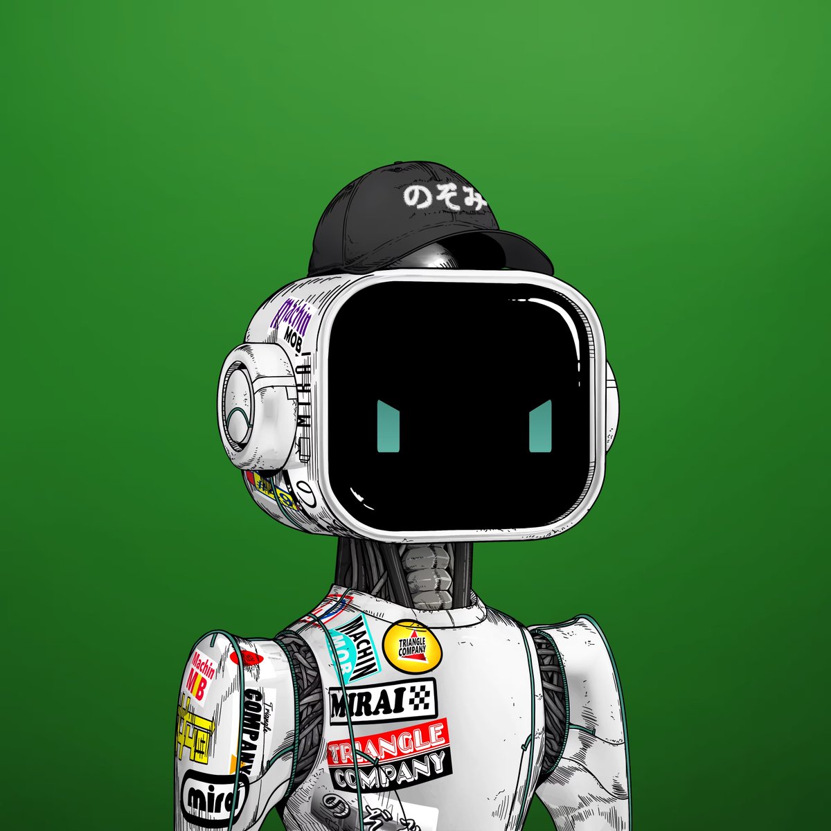 y_dakter's tweet photo. @_smkotaro @_StudioMirai Been repping a robot since mint day… maybe I’m still missing from your radar 🤖 https://t.co/sIL9Gvd09v