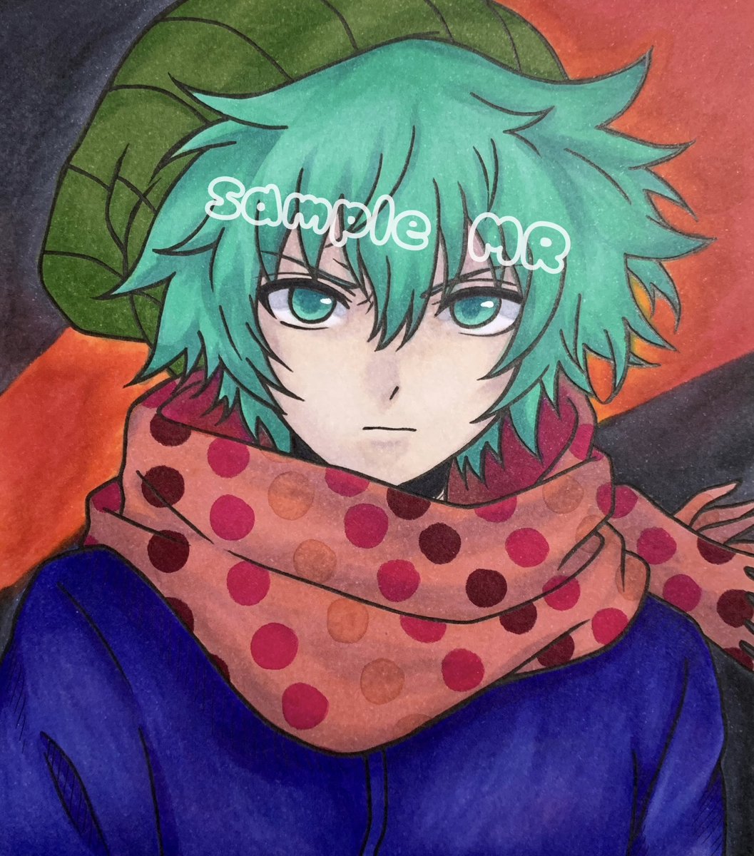 キミガシネ】 日和 颯 アナログ 手描きイラスト #キミガシネ #キミガ