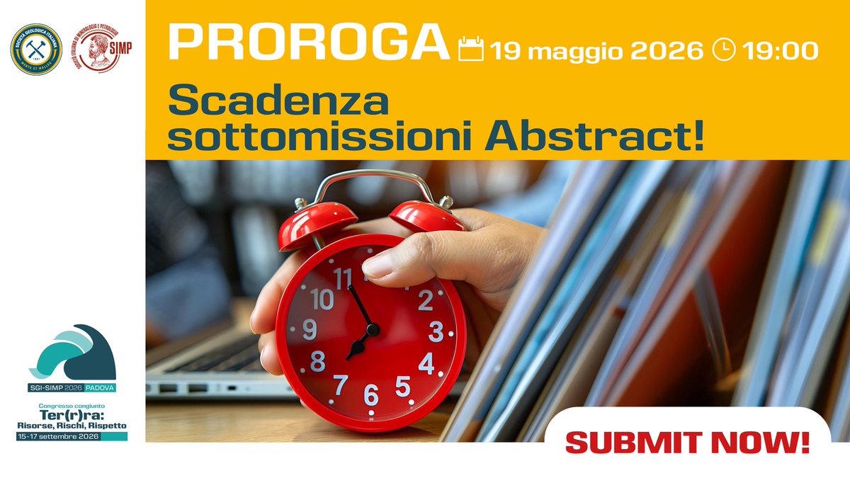Società Geologica It tweet media