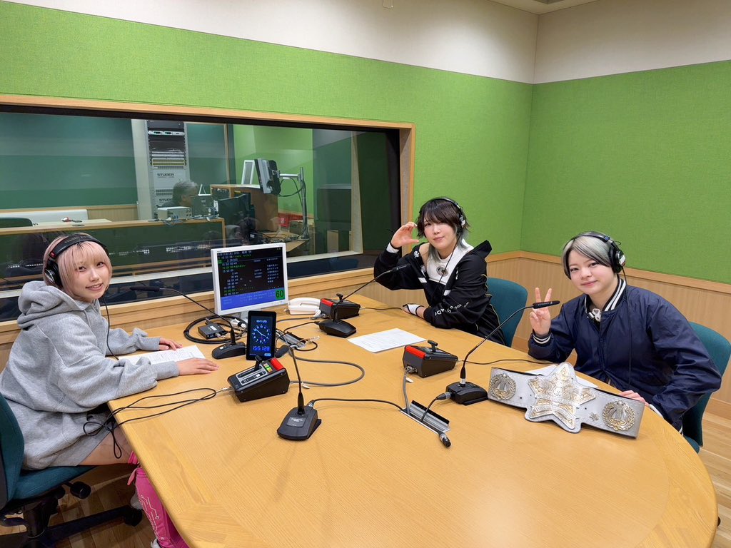 YagamiRanna's tweet photo. 今日は１日群馬PRでした✨

まえばしラジオ-Clip生出���
上毛新聞取材（明日発売予定）
エフエム群馬　tiny tiny（明日16時放送）
上州ミートで焼肉✨
群馬テレビ　がるがる生出演

盛り沢山��1日でした❤️
16日Gメッセ群馬大会
みんな来てねー！

#STARDOM #GE https://t.co/IqtVruDwHE