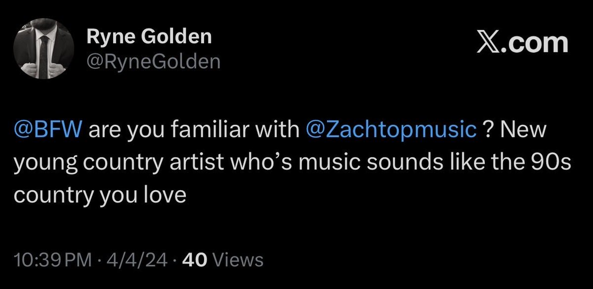 RyneGolden's tweet photo. @BFW I recommended him to you almost exactly 2 years ago, so I’m taking at least partial credit for this https://t.co/iSLWWGNuoD