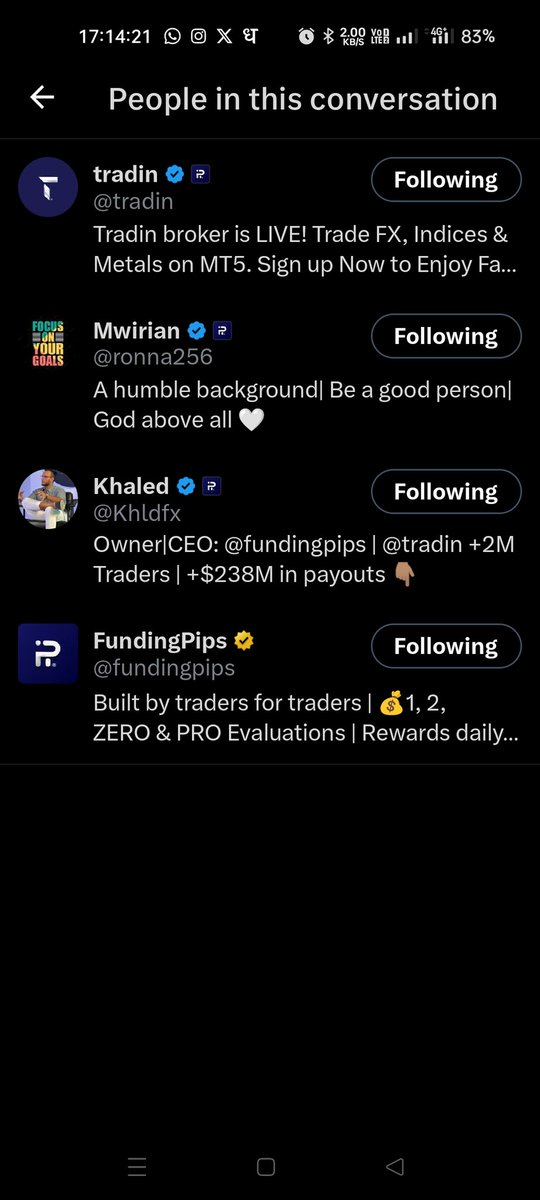trm830's tweet photo. @ronna256 @fundingpips @tradin @Khldfx Great opportunities guys 🎉 fundingpips best prop-firm in industry.❤️ https://t.co/0khhtNx55s