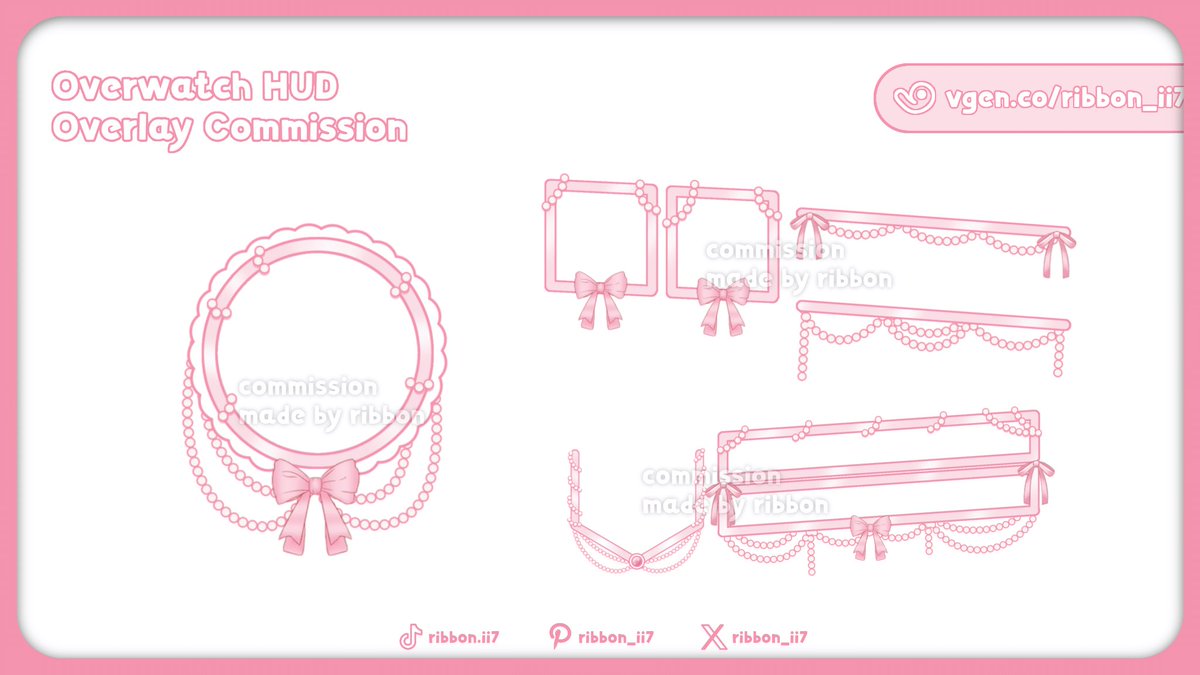 ribbon_ii7's tweet photo. You can officially get an Overwatch HUD Overlay on my VGen now..✨ This was a long-awaited service! Stay tuned for when my commissions open again 💜
#overwatchui #overwatchhudoverlay #overlay #overwatchoverlay https://t.co/1RefoTV5Gn