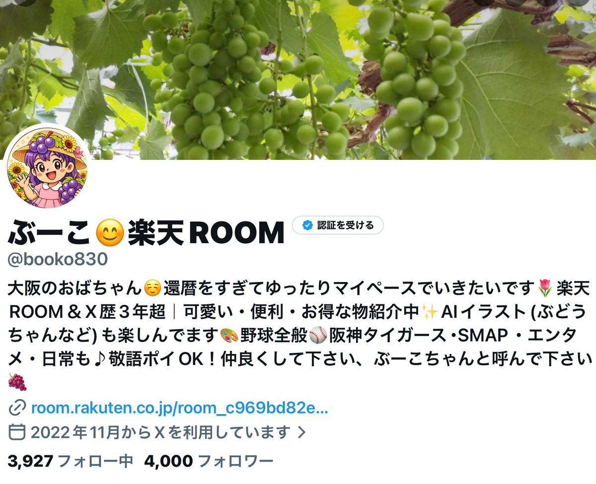 ぶーこ😊楽天ROOM tweet media