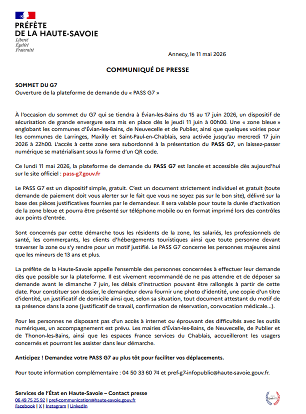 Préfète de la Haute-Savoie tweet media