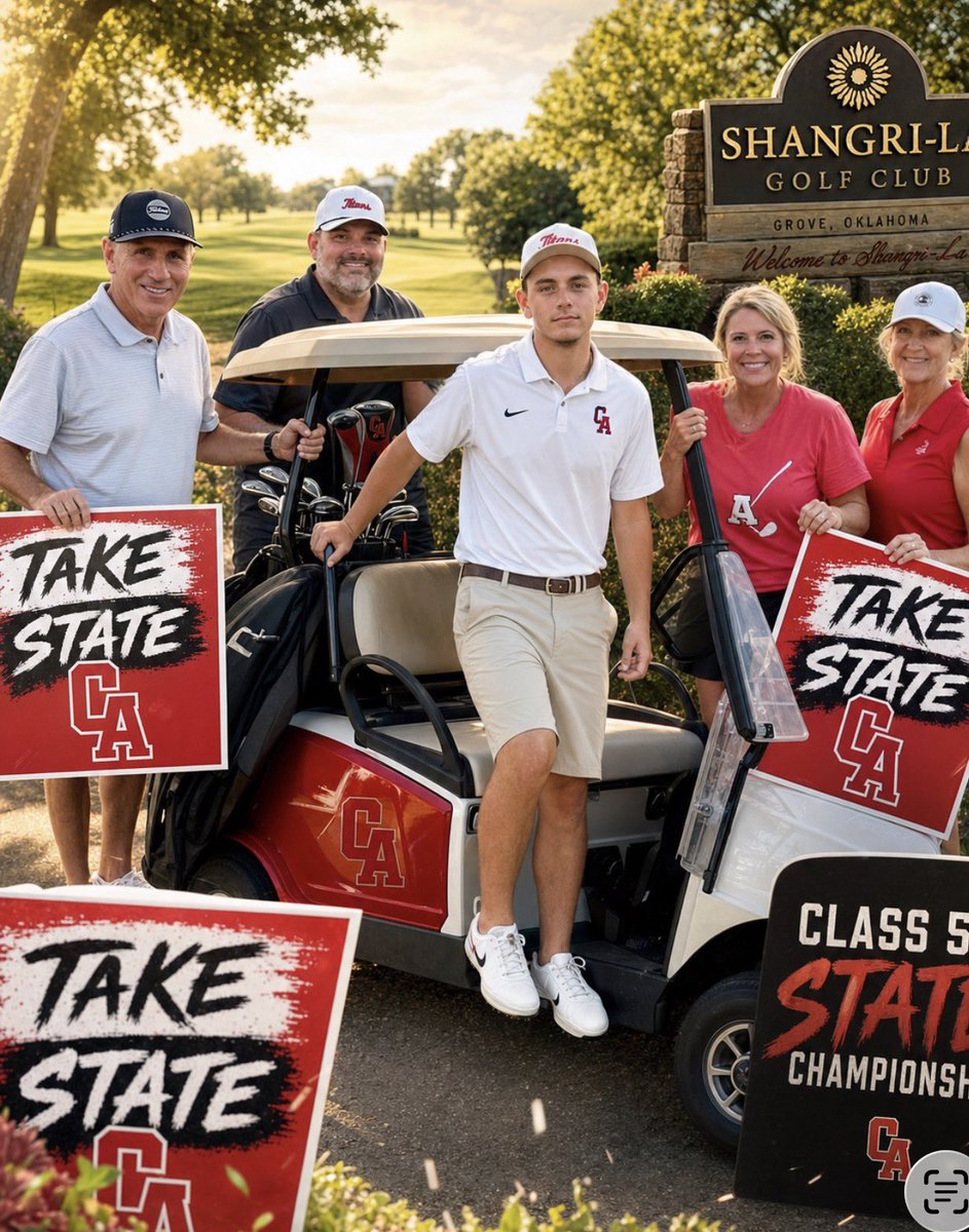 HighKeeping's tweet photo. Good luck to the Carl Albert Boys Golf Team and Christopher Crawford as they compete in the 5A Golf State Tournament. Wishing you all a great tournament—go bring home the gold!
@ATHLETICS_CAHS @cahsbstool @CAHSTitans @CAHS_SWIM @LadyTitans_BB @CATitansMBB @1434ballertwins @BsnOklahoma @coachjvick1 @N_W_Sports @MWC_Beacon @D_Will23 @AndyCollierAD @Coach_Mike_D