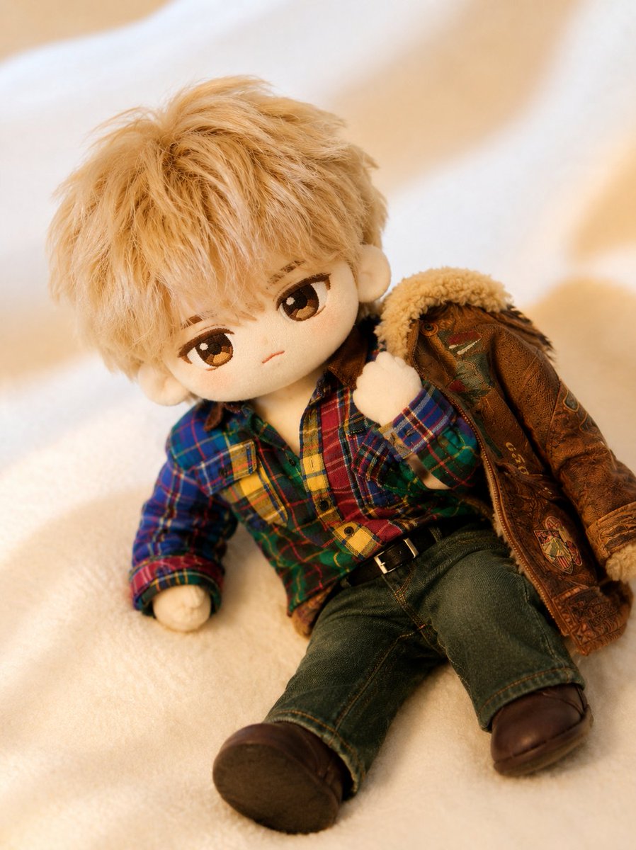 大好きなジェジュン😎💕を、AIでぬいぐるみにしちゃいました🩷 パート2