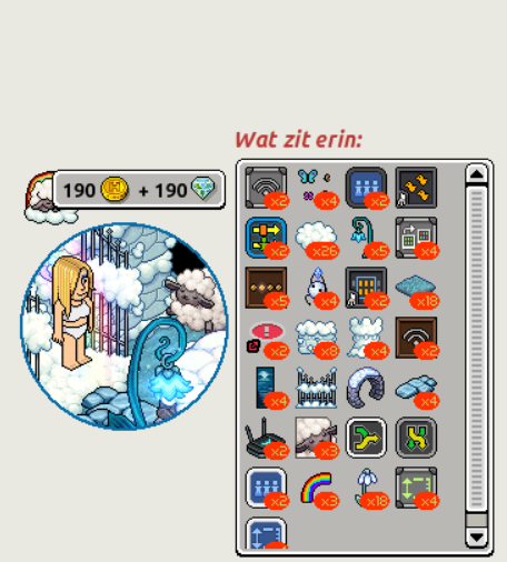 Bobba_Chain's tweet photo. Habbo has once again released a bundle with the wrong badge attached. 

That makes two mistakes in the NL hotel in just one day. 

Which hotels will be next? 🤣 https://t.co/fCFMDLI4X8