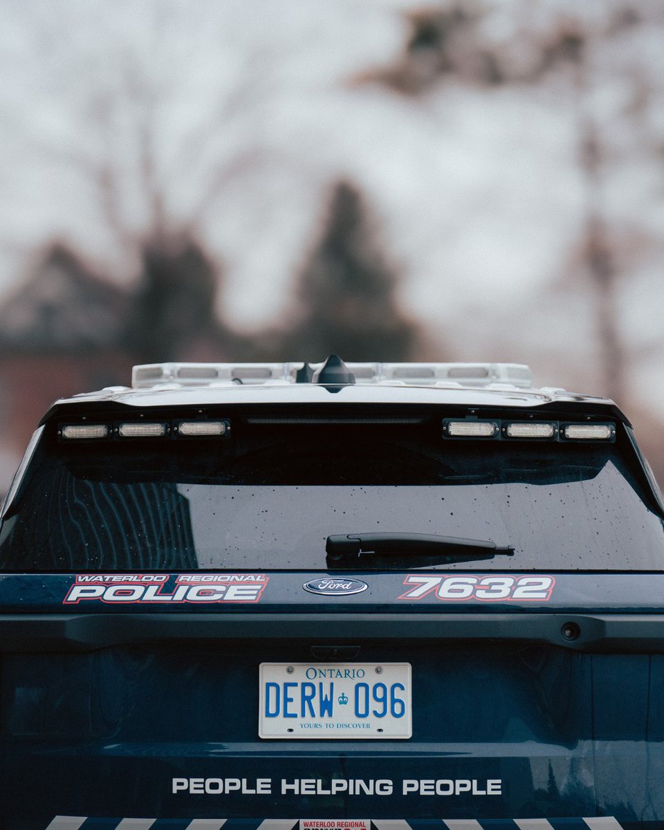 Waterloo Regional Police tweet media