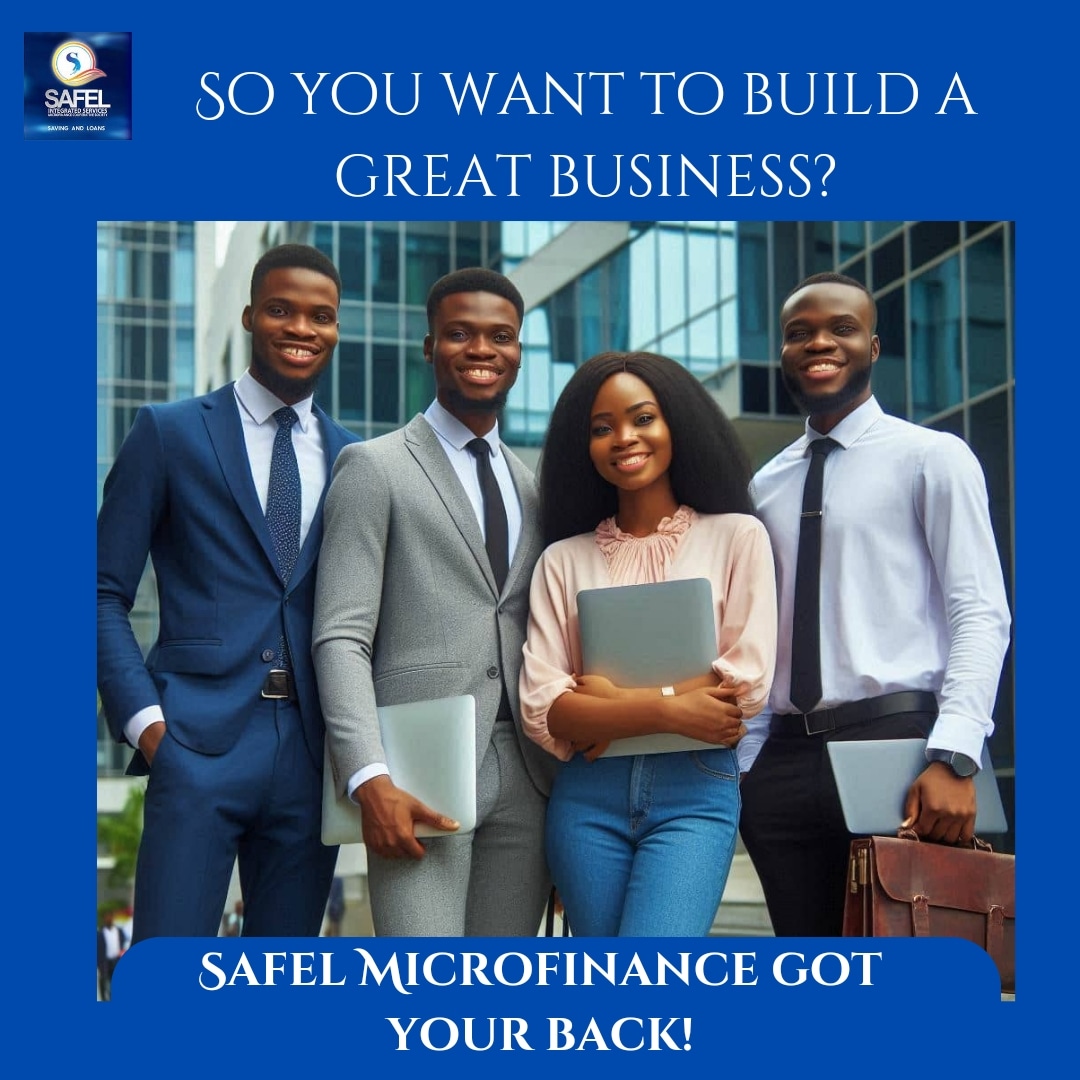 SAFEL73015889's tweet photo. Happy new week!

As you drive your business forward, SAFEL Microfinance is here to fuel your growth.

Let's make the week a productive one!

#Safelmicrofinance #Empoweringbusiness https://t.co/AAauSDp8BK