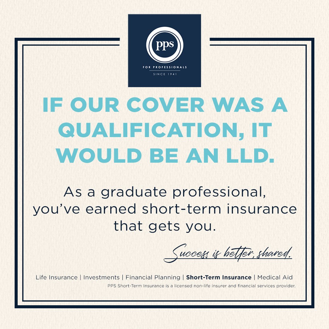 PPS_SA's tweet photo. You’re no stranger to doing your due diligence; neither are we.

The same level of care informs the car, home and household contents insurance, providing cover designed to meet the needs of graduate professionals like yourself.

Get a quote today: https://t.co/zY6iTGi2L1 https://t.co/gBoagt1SKx