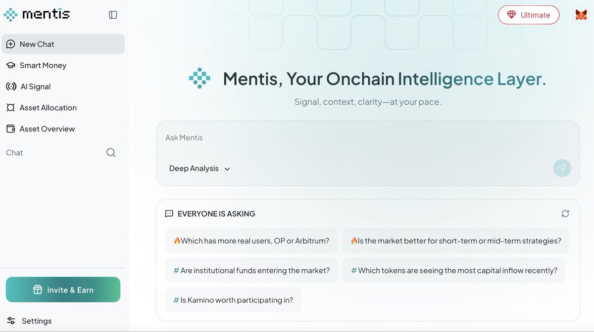 Mentisai_'s tweet photo. Don’t overthink it alone.
Open #Mentis and say what’s confusing you.
It helps you break down the problem, clear the noise, and find your next move.
Mentis doesn’t make decisions for you.
It gives you the guidance you need to move forward.
Just ask Mentis. 🧠 https://t.co/kIBeUVXtQn